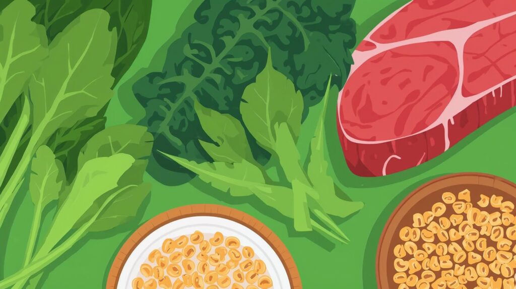 Optimal Foods Rich in Iron for Postpartum Diet Plan