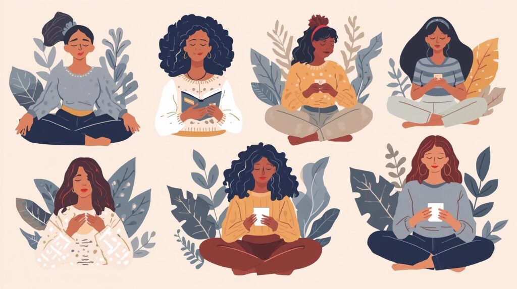 women following Postpartum Fitness program