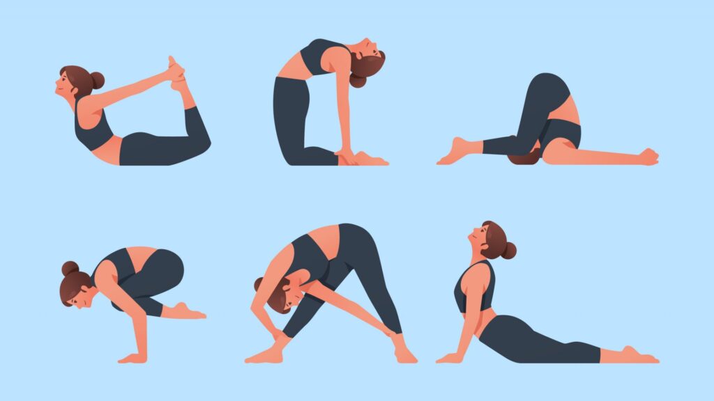 New mom doing low-impact postpartum exercises at home