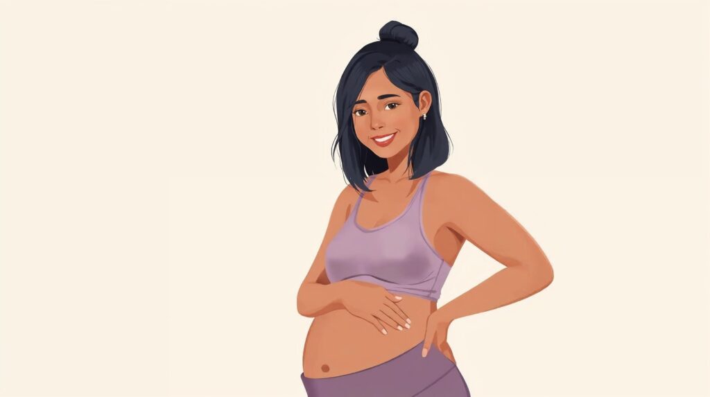 Pelvic floor training for postpartum recovery