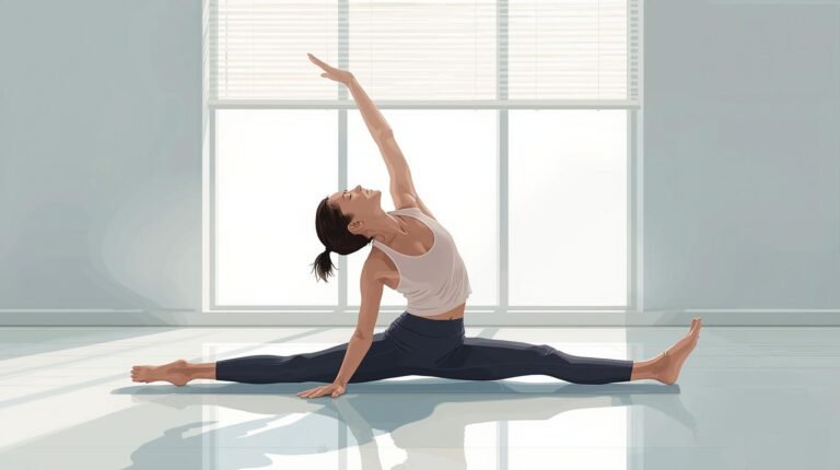woman doing cobra stretch to relieve back stiffness naturally
